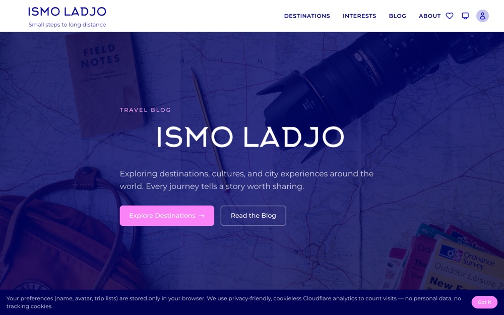ISMO LADJO — travel blog