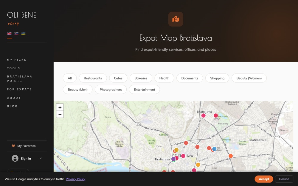Expat Map