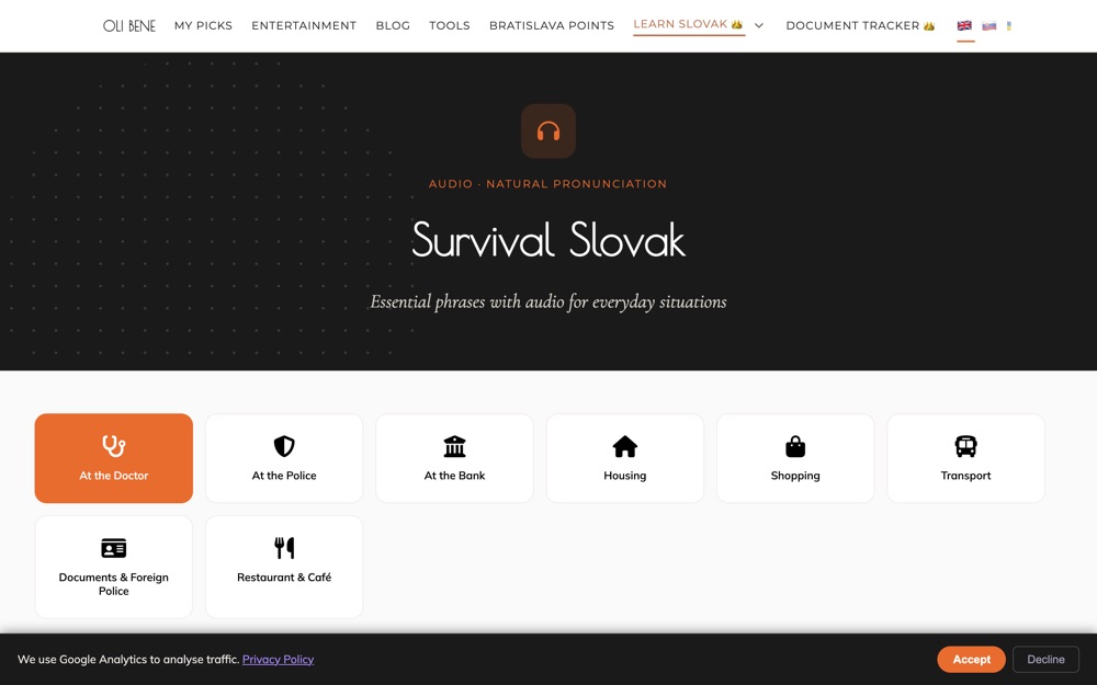 Survival Slovak